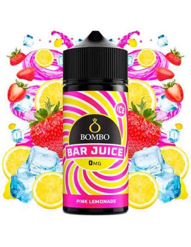 Pink Lemonade Ice 100ml Bar Juice by Bombo