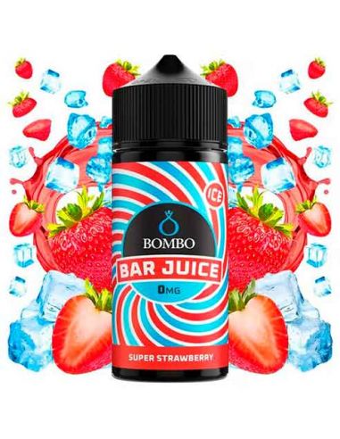 Super Strawberry Ice 100ml Bar Juice by Bombo