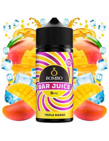 Triple Mango Ice 100ml Bar Juice by Bombo