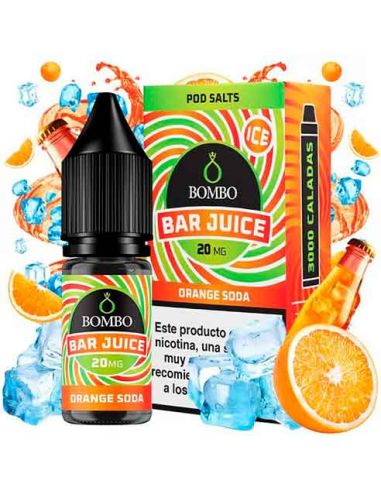 Orange Soda Ice 10ml Bar Juice by Bombo