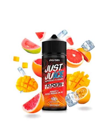 Just Juice Fusion Blood Orange Mango On Ice 100ml