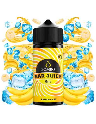 Banana Max Ice 100ml Bar Juice by Bombo