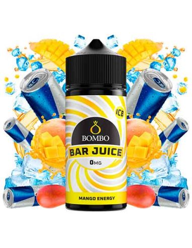 Mango Energy Ice 100ml Bar Juice by Bombo