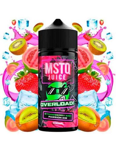 Strawberry Kiwi Passion Ice 100ml MSTQ Juice Overload