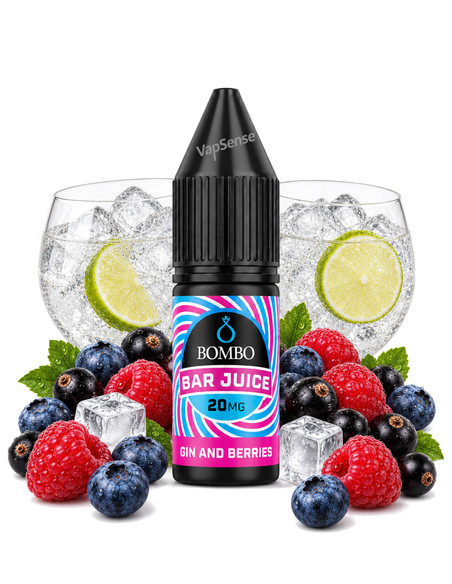 Gin Berries Ice 10ml Bombo Bar Juice Salts