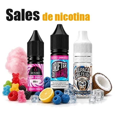 L&iacute;quidos de Sales de Nicotina